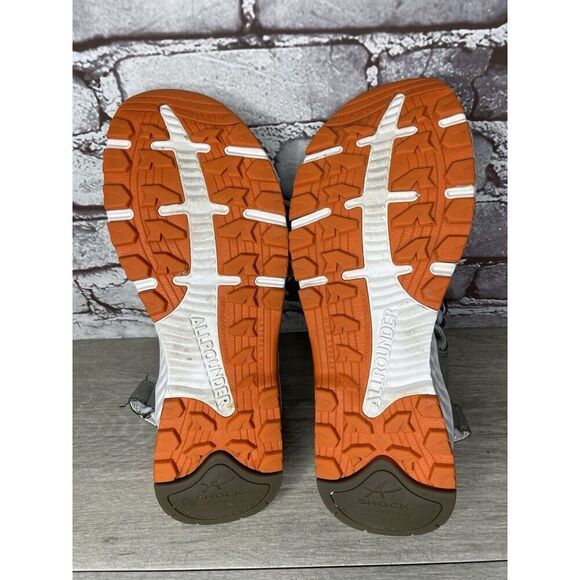 Mephisto Allrounder Lagoona Larmessa Grey Nubuck Textile Strap Sandals Women 10M - Picture 8 of 16